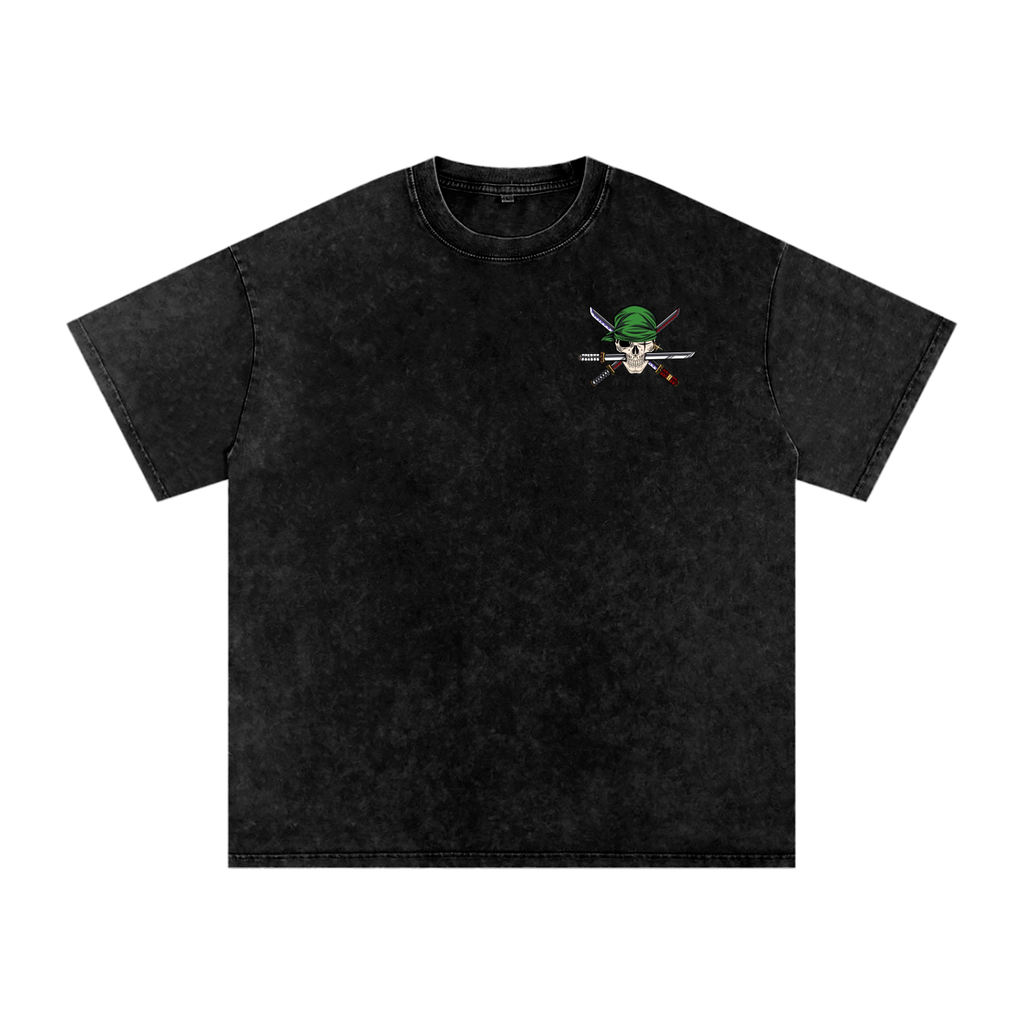 Zero Snow Washed Oversized Cotton T-Shirt