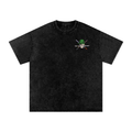 Zero Snow Washed Oversized Cotton T-Shirt