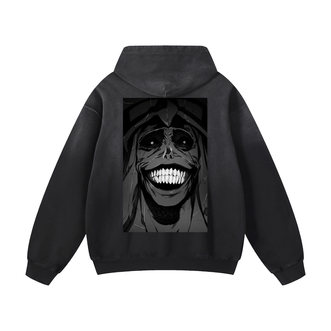 Solo lvl Heavyweight Sunfade Oversized Hoodie