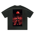 Unisex Oversized Contrast Tape T-Shirt