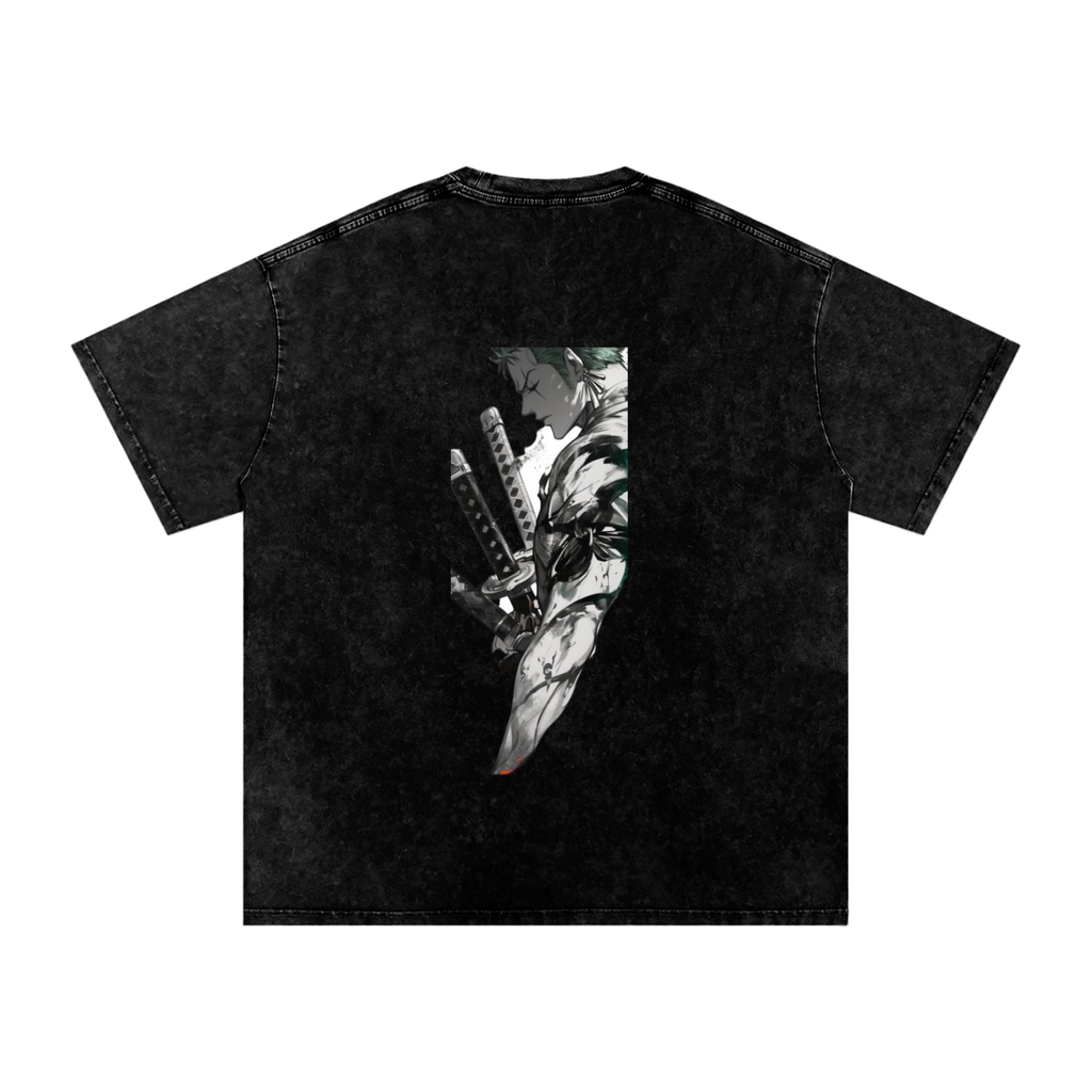 Zero Snow Washed Oversized Cotton T-Shirt