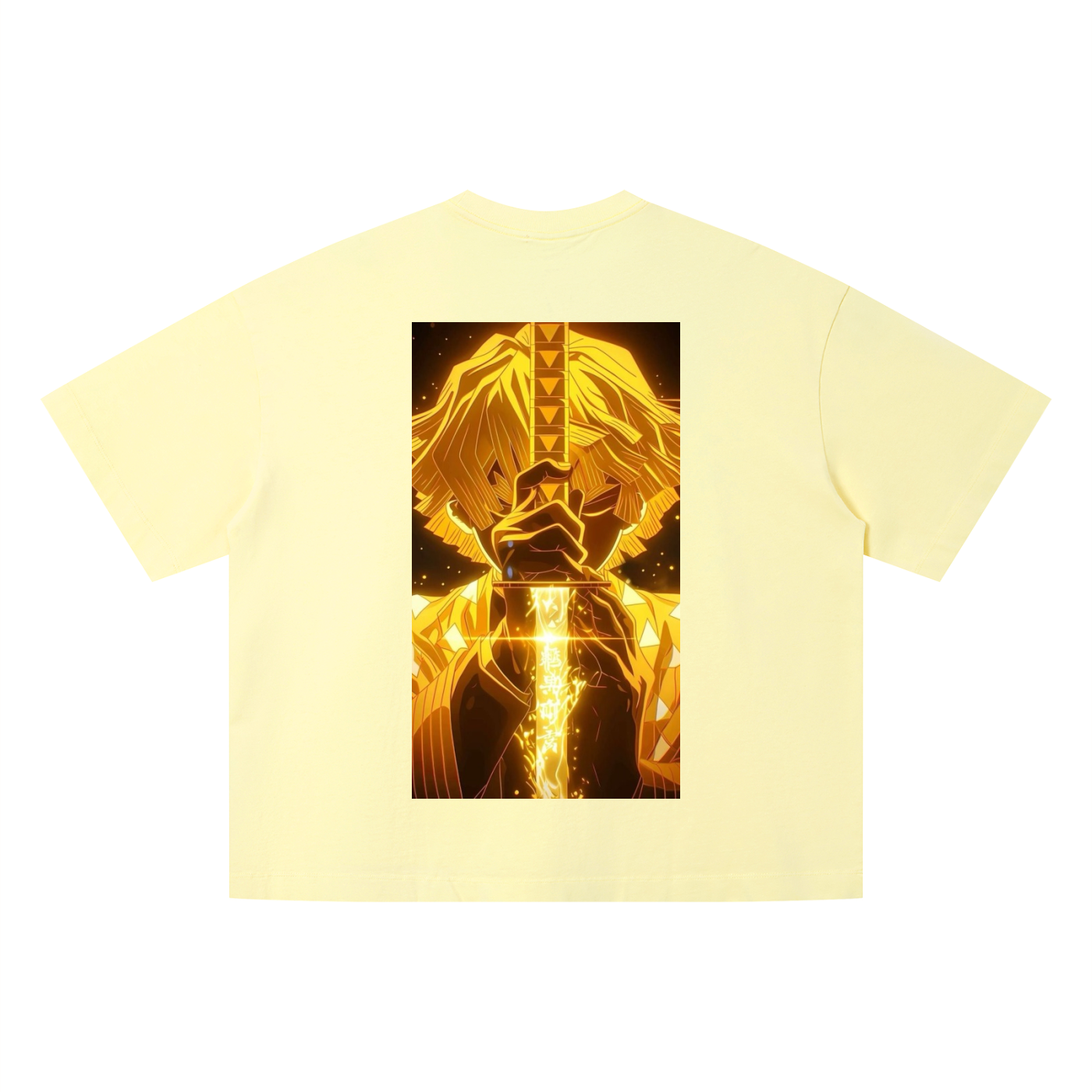 Demon Slayer Unisex Vintage Wash Boxy T-Shirt